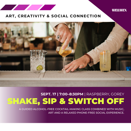Shake, Sip & Switch Off